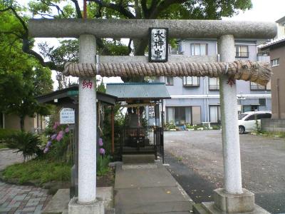 一之江境川親水公園と水神宮