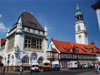 2000年ドイツの旅（１７）ツェレ　素晴らしい色彩の木骨組みの町