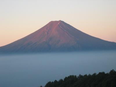 久しぶりに富士山周辺ハイキング～三つ峠へ　①