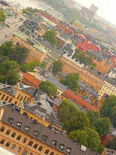 ♪Swedenへ！２/３５　・・・市庁舎の塔へ上る　【ストックホルム】