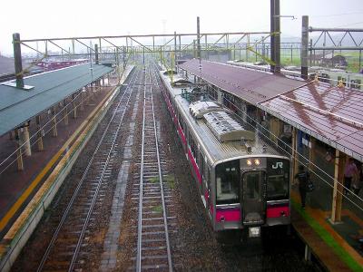 青春１８切符　十和田南駅から竿灯の秋田駅