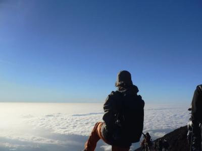 富士山　御来光