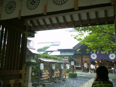 いきなりの雨に降られたけど～東京大神宮