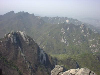 俗離山と北漢山国立公園ハイキング(?北漢山）