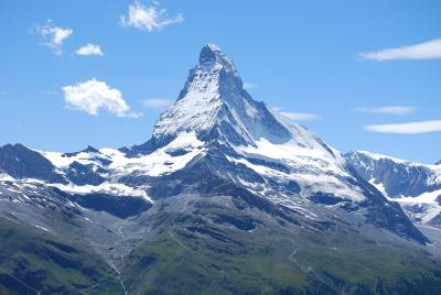今年のヨーロッパアルプスハイキングの思い出?ツェルマット周辺の４０００ｍ級の山々・・スネガにて