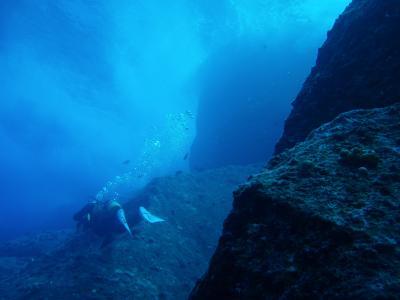 ０７年８月　久米島ダイビング