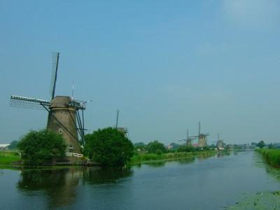 オランダの旅　　キンデルダイク