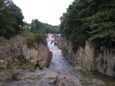 一ノ関・平泉　　３：矢びつ温泉･厳美渓