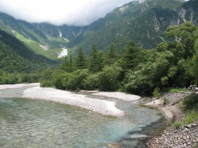初めての上高地
