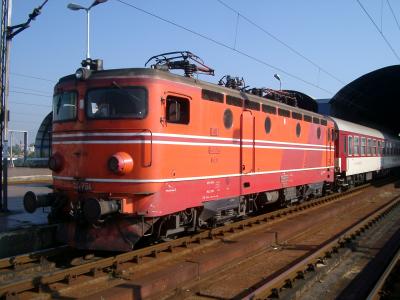 列車-スコピエ中央駅