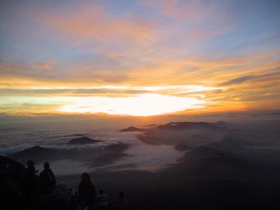 初の富士登山