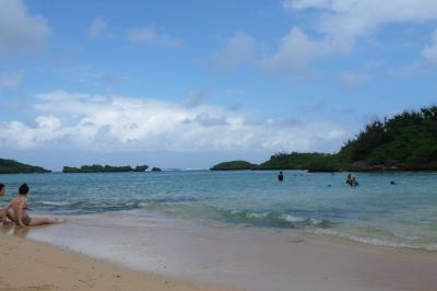 台風に当たった西表島