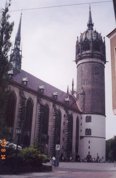 1517年10月31日　宗教改革開始　２００３年　ドイツ、チェコへの旅　その２　宗教改革者マルティン・ルター編