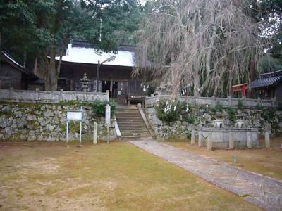 赤淵神社「吹雪の但馬・竹田城の旅　その４」