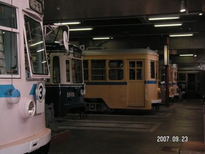 横浜・根岸の市電保存館