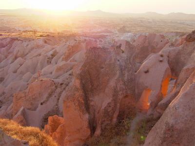 初トルコ　2007　その?　～ローズバレー夕日～