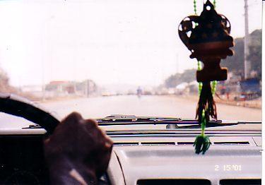 GUINEA/Conakry Taxi Street