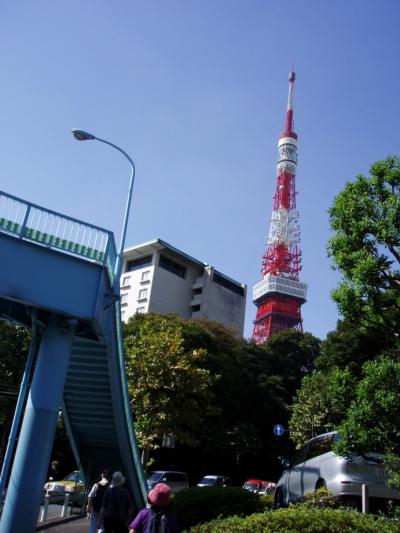 秋空の東京タワー・六本木ヒルズと散策