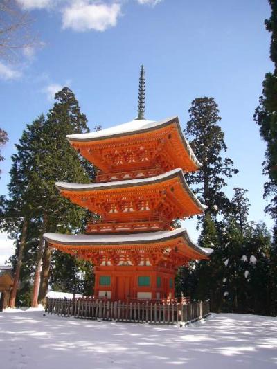 但馬妙見・名草神社２「吹雪の但馬・竹田城の旅　その７」