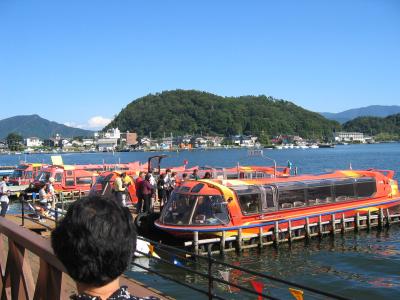 五木ひろしのふるさとでジェット船