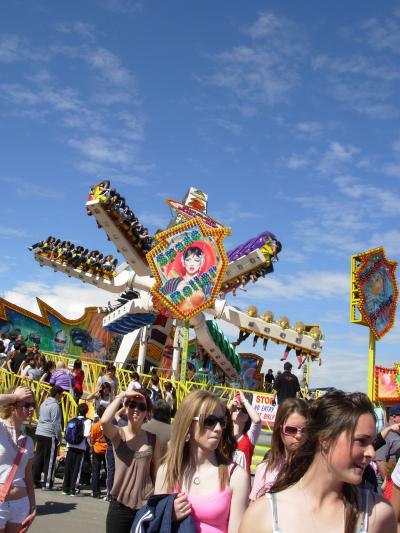 りすヒロ親子オーストラリア滞在・Gawler Show ＆Royal Adelaide Show・怖いのは～～