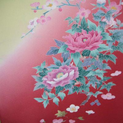 加賀友禅に挑戦。/金沢