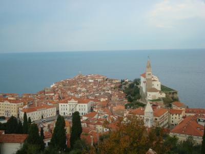 旧ユーゴ　４カ国の旅　【プリトビチェ・鍾乳洞・ピラン編】