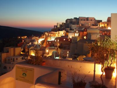 ギリシャ旅行記12 黄昏時のイア