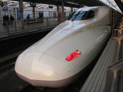 新幹線Ｎ７００系に初めて乗車