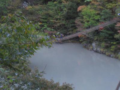 秋の寸又峡と大井川鉄道