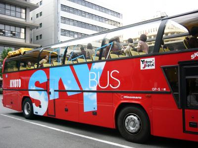 ふらふらと京都へ★?オープントップバスでドライブ♪★