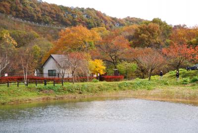 またまた東北紅葉?白石七が宿　長老湖