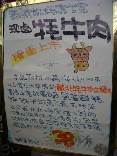 ギャコックに舌鼓、そしてラマの衝撃的素顔を見る　チベット旅行記１３