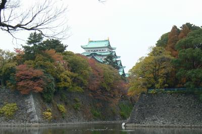 紅葉いっぱいの名古屋城