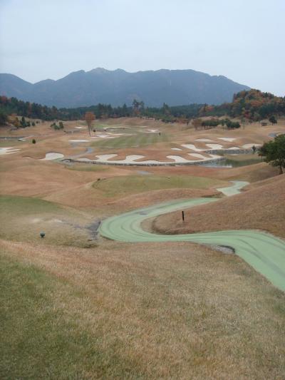 晩秋の甲賀でのプレー「富士スタジアム・南コース」