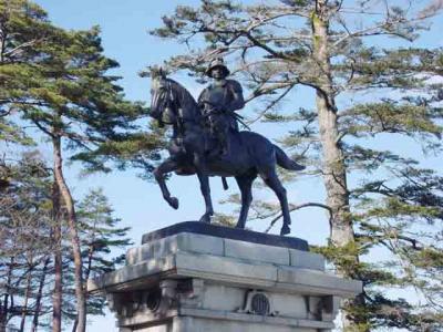 03年01月10日、寒いのに、千葉よりずっと寒い仙台に行っちゃいました。