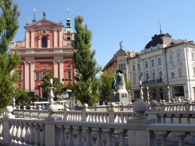 ★スロベニアの旅★（リュブリャナの街）