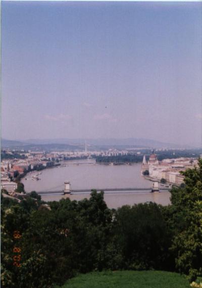 ドナウのブダペストに真珠