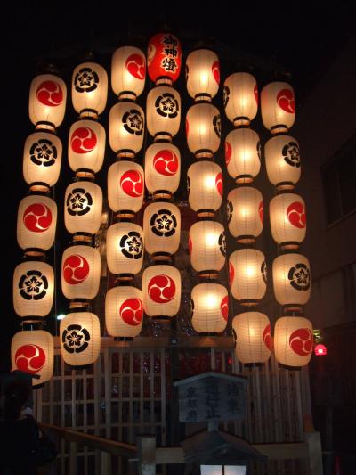 台風の後の祇園祭り