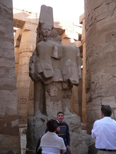 ふたりのエジプト８日間：カルナック神殿?