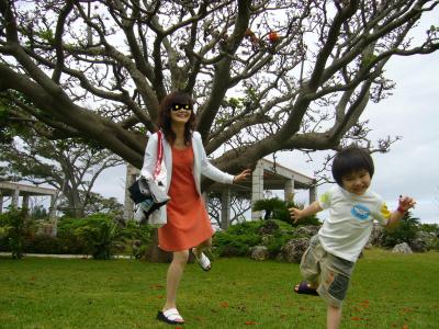 ゴールデンウィーク　マイルで沖縄格安旅行　サンマリーナホテルにて