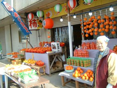 2007  年に一回の楽しみ。やわらかく熟した柿を求めて西吉野へ