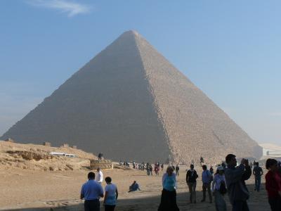 ふたりのエジプト8日間：ギザの３大ピラミッド