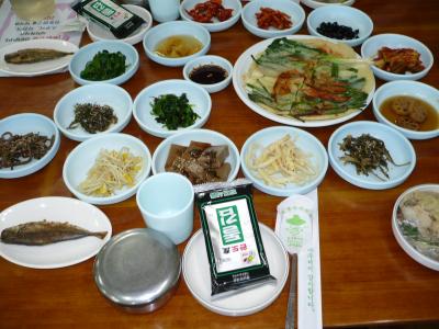 2007年12月　冬の韓国　食事編