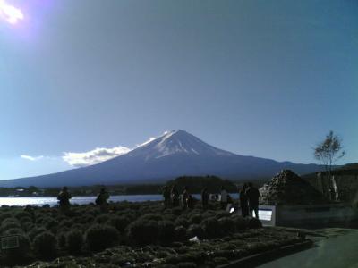 雄大な男富士に癒される
