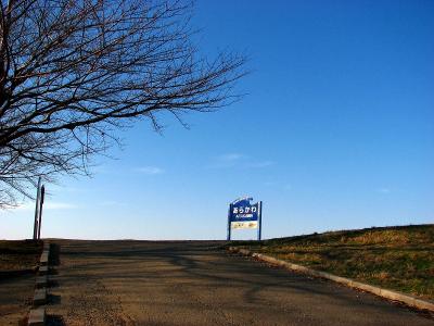 師走　荒川土手