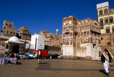 イエメン　４サヌア旧市街