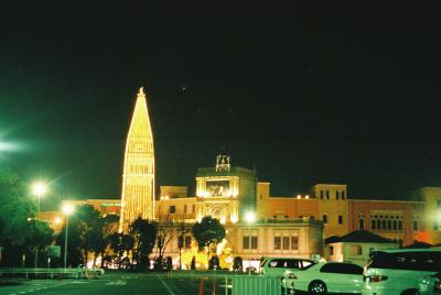 イタリア村と名古屋港周辺の夜景