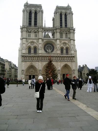 クリスマスのパリ