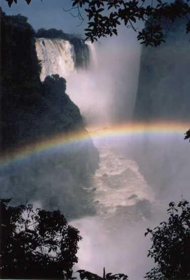 世界三大瀑布ビクトリアフォールズ-ザンビア